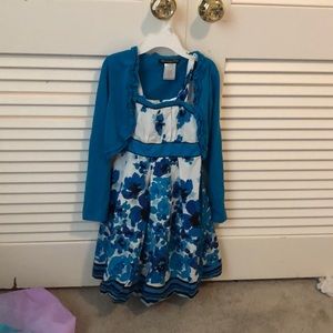 Beautiful blue dress